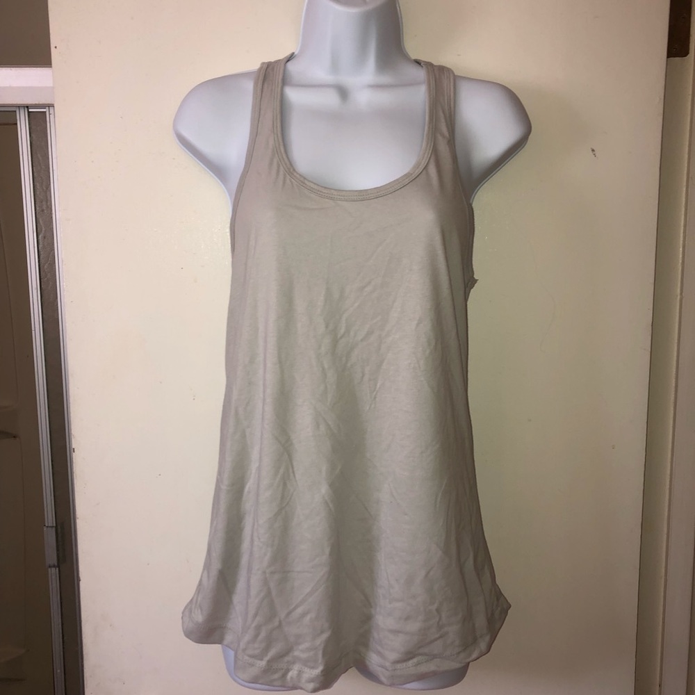 Next Level Racerback Tank Top very light grey